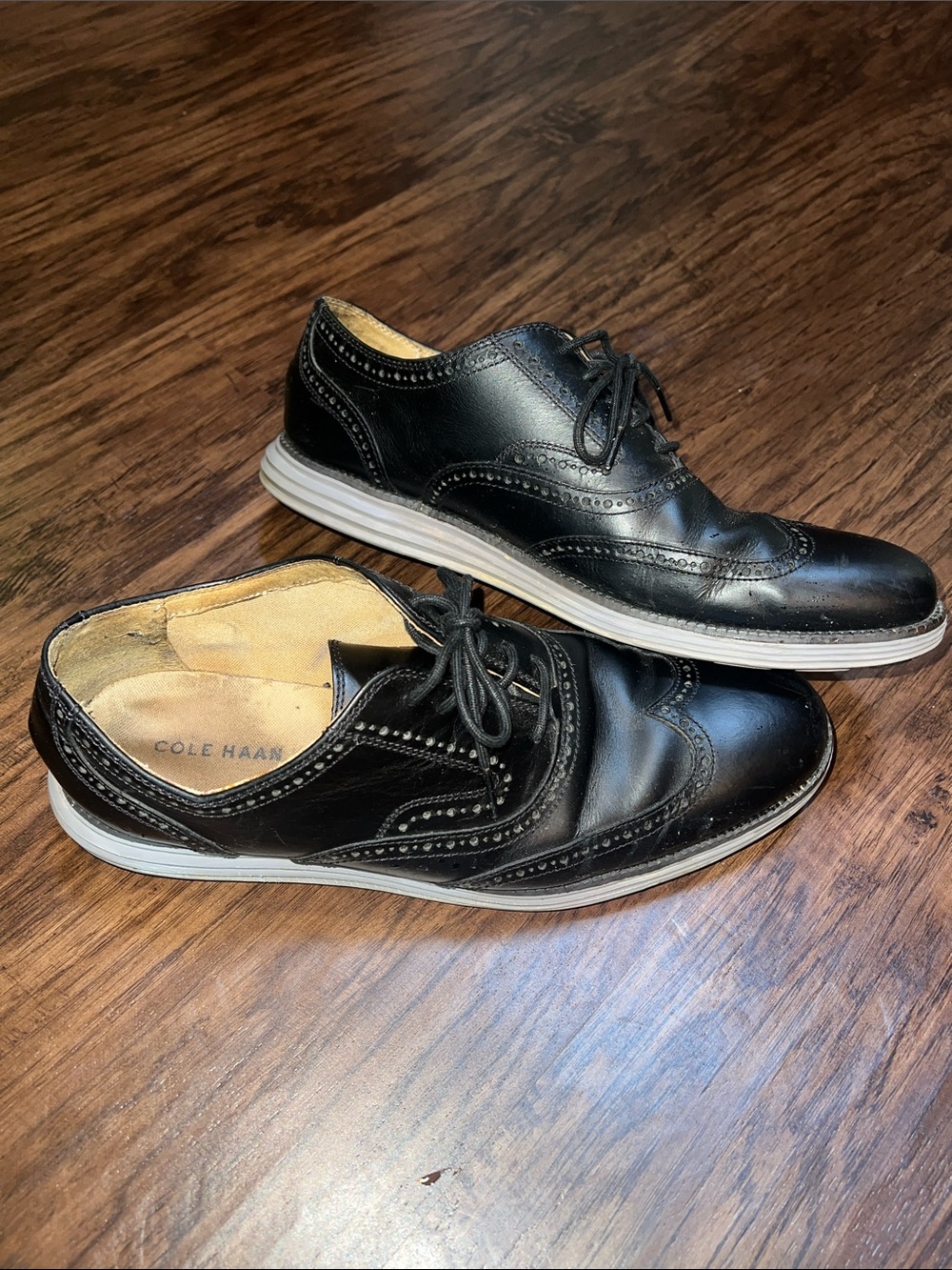 Cole Haan Men's ØriginalGrand Wingtip Oxford Leather Shoe